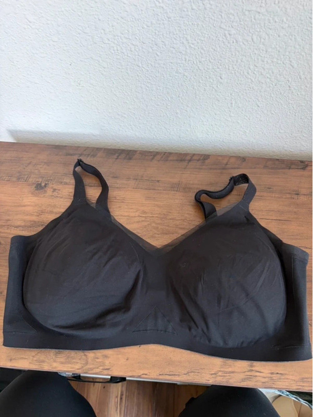 HoneyLove black bra 2XL+. Removable pads